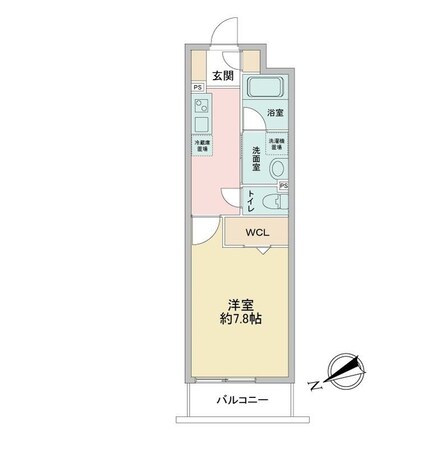 レオ四拾八番館の物件間取画像